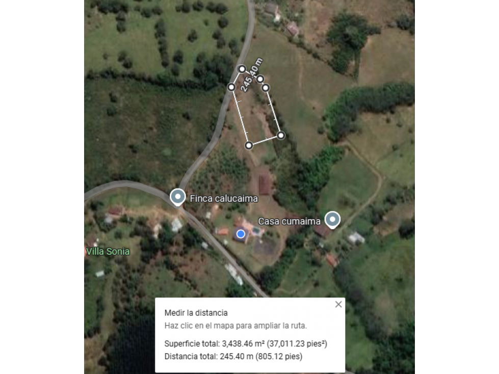 Venta LOTE La Cumbre Pavitas Valle del Cauca - 1