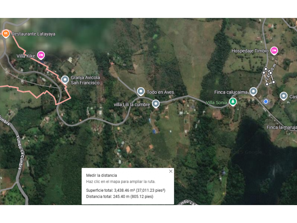 Venta LOTE La Cumbre Pavitas Valle del Cauca - 2