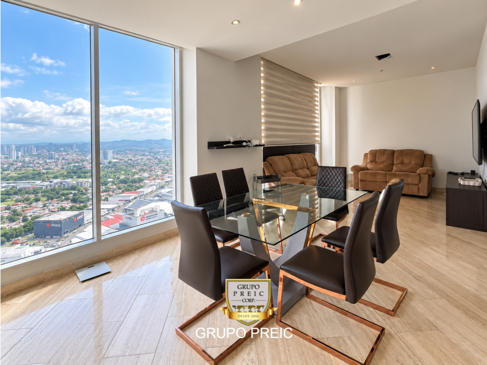 APARTAMENTO EN ALQUILER COSTA DEL ESTE PH THE REGENT AMOBLADO CC