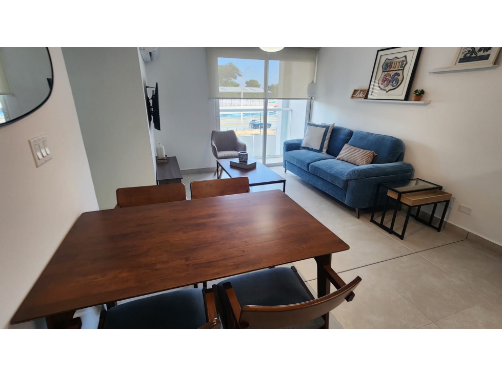 Se alquila Apartamento en Parque Lefevre Amoblado a estrenar