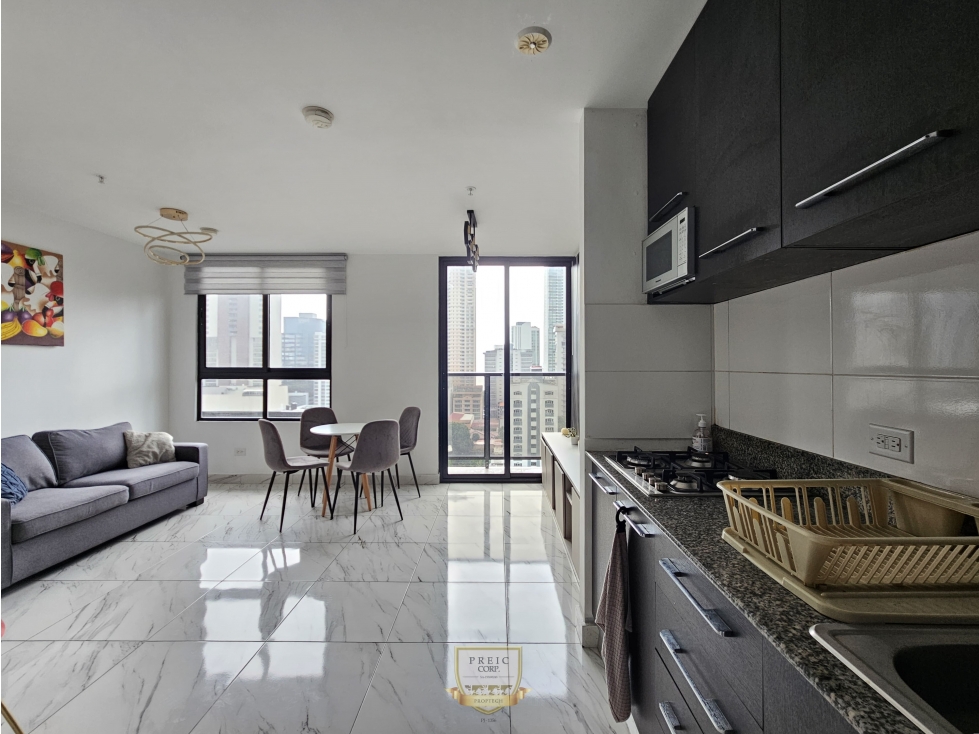 Apartamento en Alquiler en The Gray. Bella Vista. Amoblado. ER
