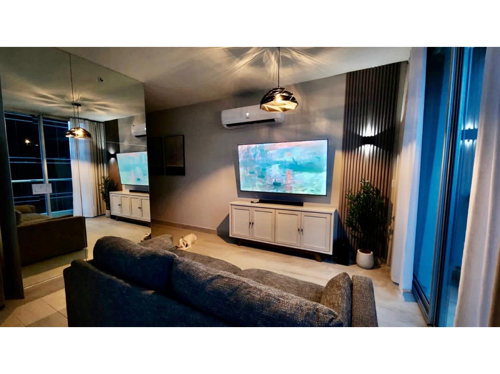 Se alquila Apartamento en Obarrio Ph Urbana Amoblado LH