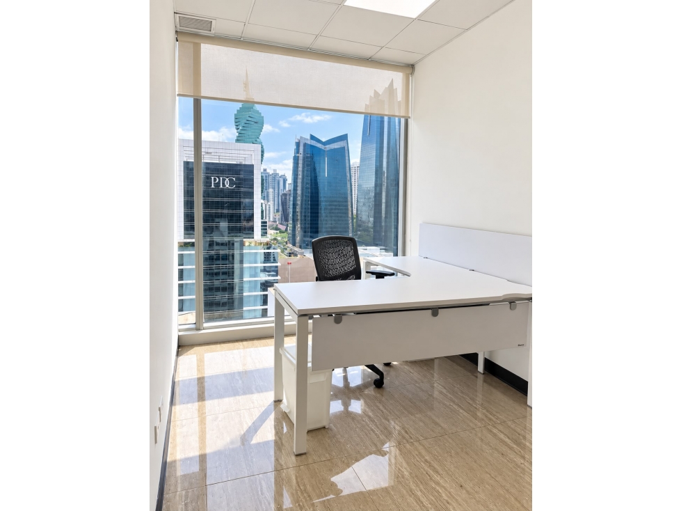 SE ALQUILA OFICINA AMOBLADA EN OBARRIO, PH SORTIS BUSINESS