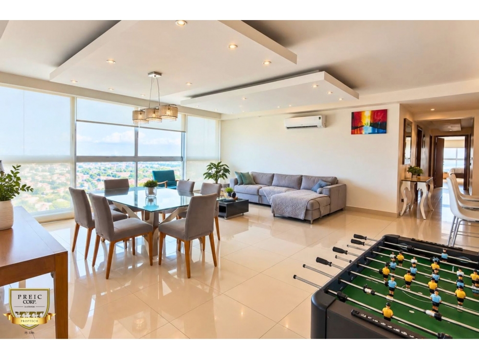 En Alquiler Apartamento amoblado en Costa del Este - PH Top Tower — foto 2
