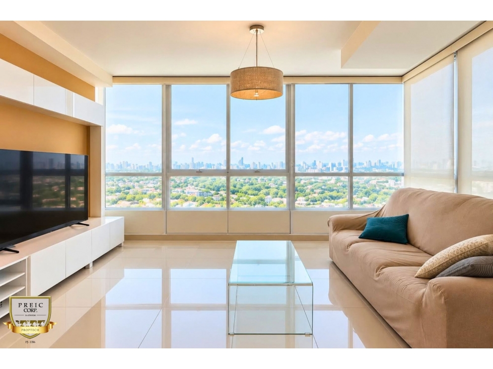 En Alquiler Apartamento amoblado en Costa del Este - PH Top Tower — foto 3