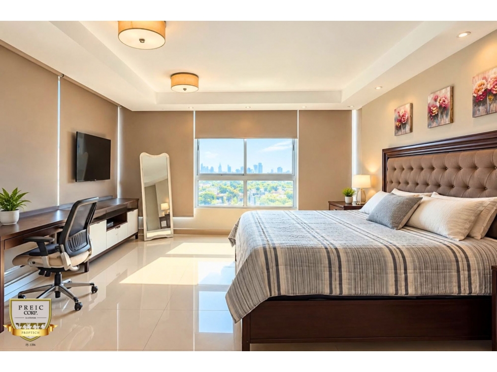 En Alquiler Apartamento amoblado en Costa del Este - PH Top Tower — foto 5