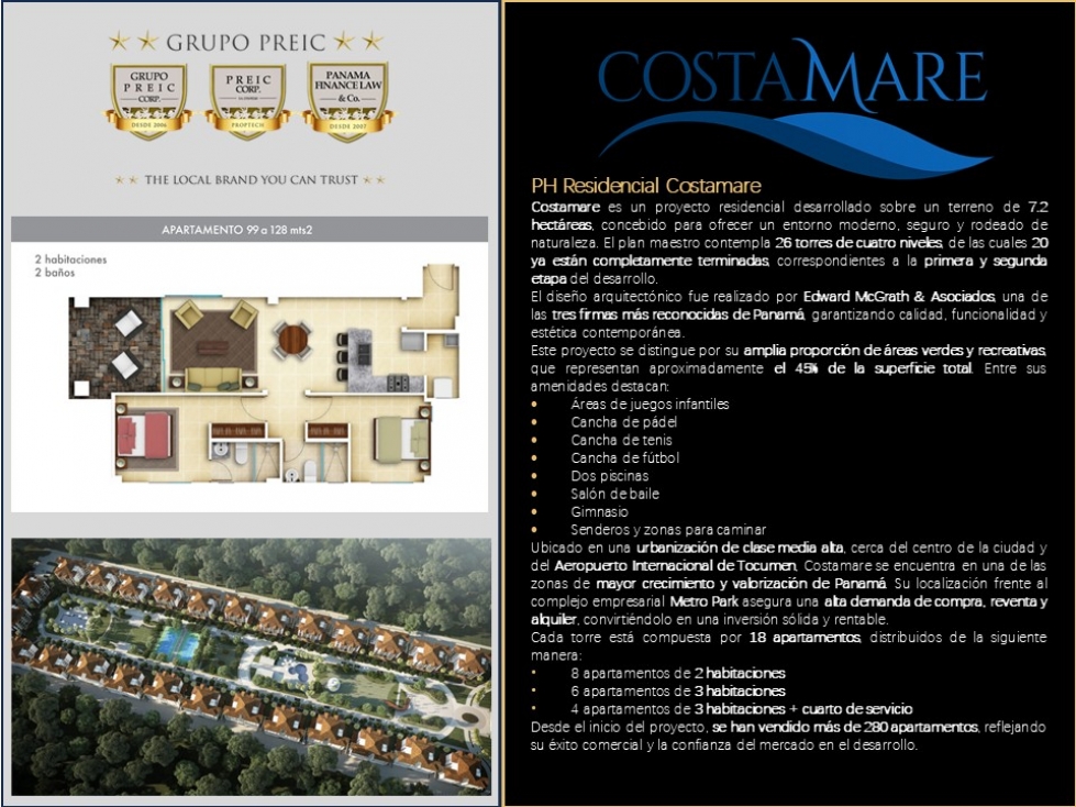 VENTA DE APARTAMENTO DE 99 m2. RESIDENCIAL COSTAMARE — foto 2
