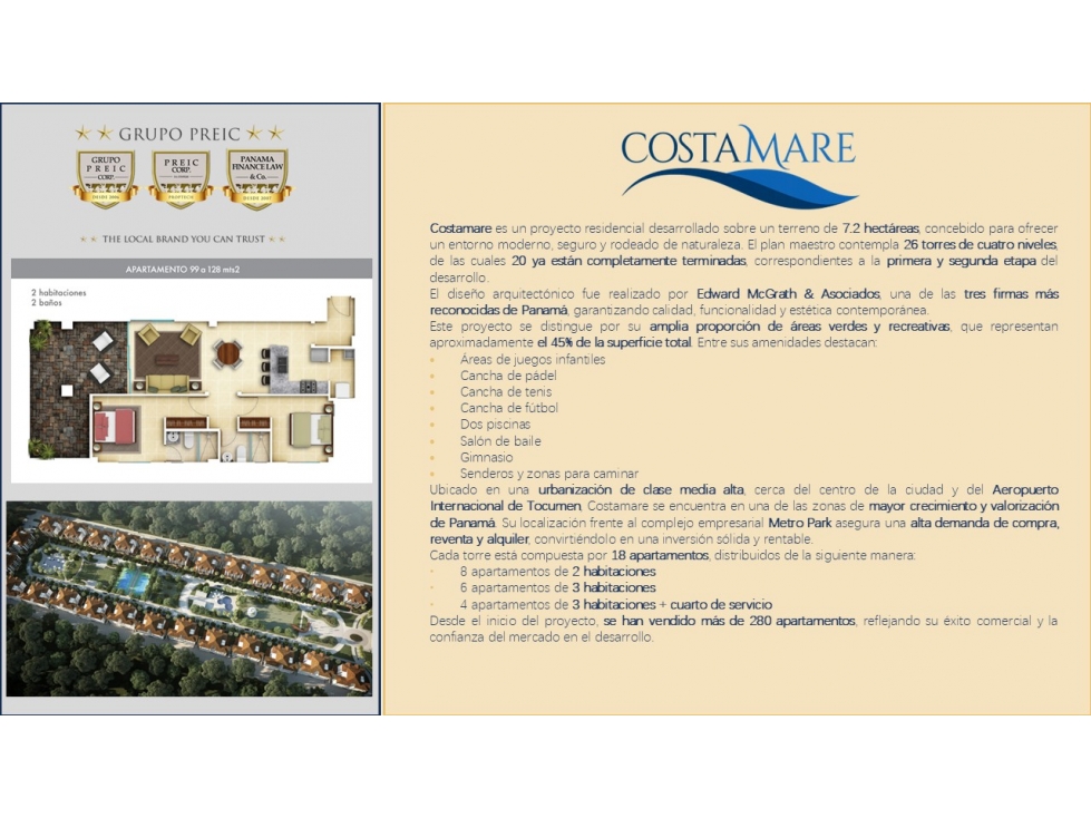 VENTA APARTAMENTO DE 116 M2 RESIDENCIAL COSTAMARE — foto 2