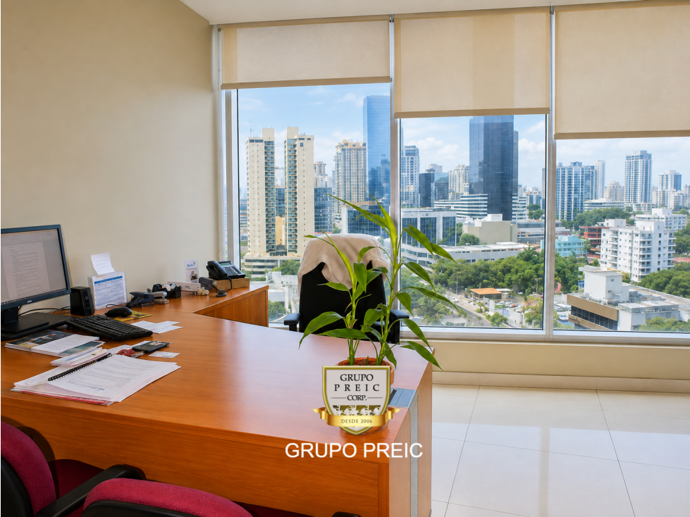 Oficina en alquiler Avenida Balboa Torre Banesco CC - 3