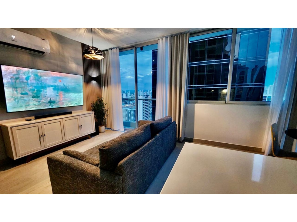 SE ALQUILA APARTAMENTO AMOBLADO EN PH URBANA — foto 2