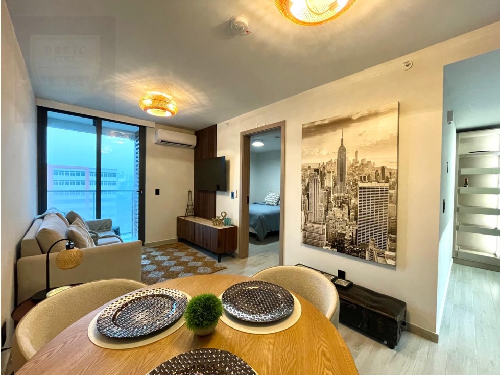 ALQUILER DE APARTAMENTO DECORADO EN PH ALEXA, BELLA VISTA (MC) — foto 2