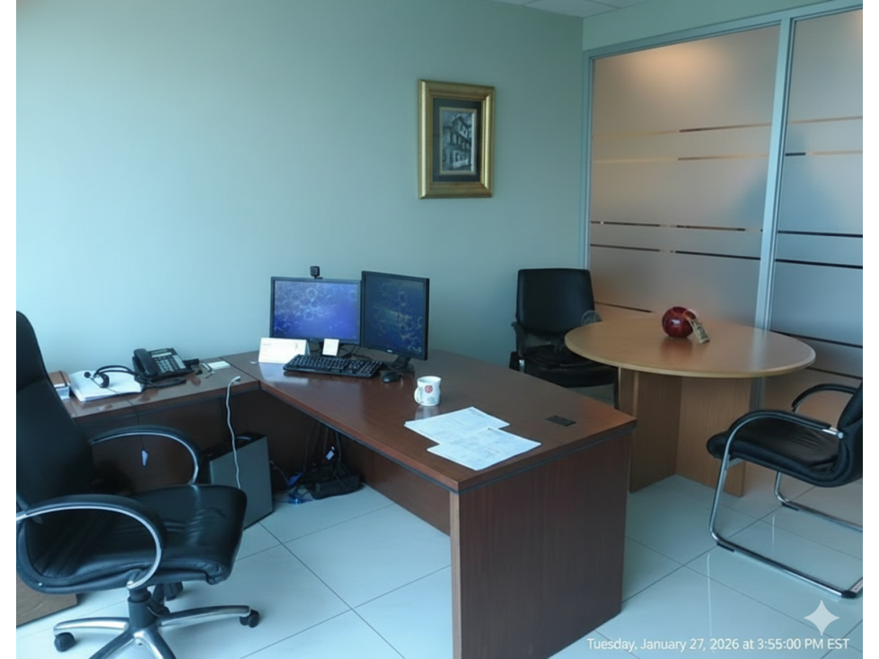 Alquiler de oficina de 186 mts en Ocen Business