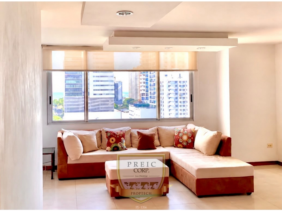 Alquilo apartamento amoblado en Torres de San Francisco L.T