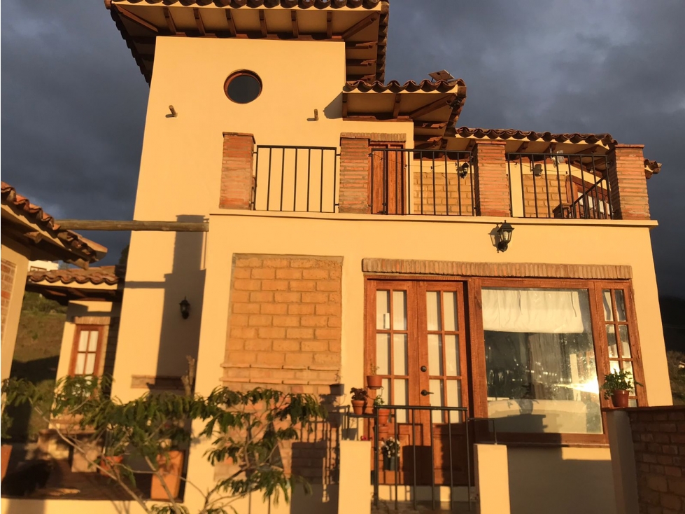 VENDO HERMOSA CASA EN VILLA DE LEYVA — foto 2