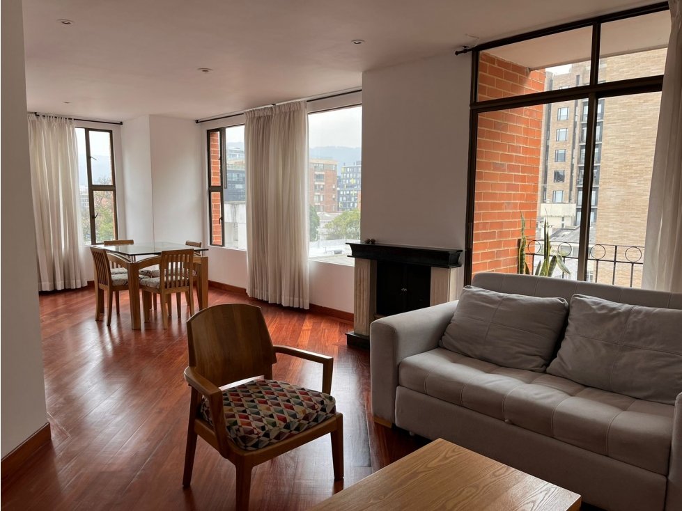 ARRIENDO APARTAMENTO AMOBLADO VIRREY BOGOTA — foto 2