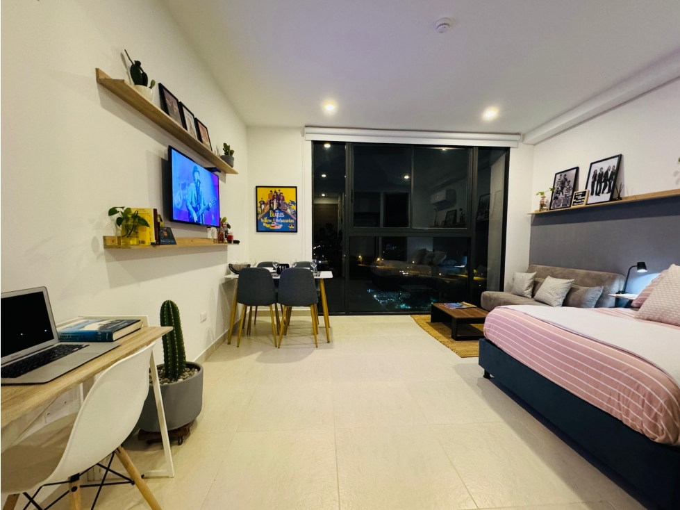 Apartamento con vista lateral al mar en Pozos Colorados Santa Marta — foto 3