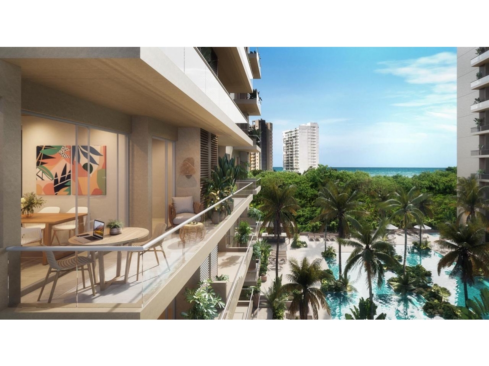 APARTAMENTO EN VENTA SOBRE PLANOS CON VISTA AL MAR — foto 4