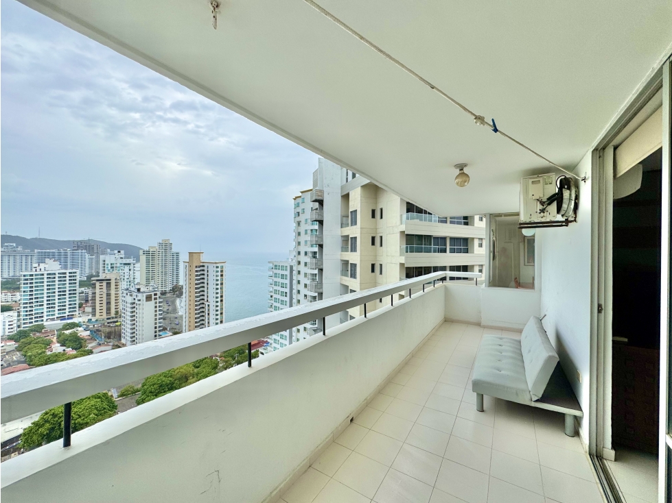 Apartamento con vista al Mar en rodadero sur - Edificio La Esmeralda — foto 4