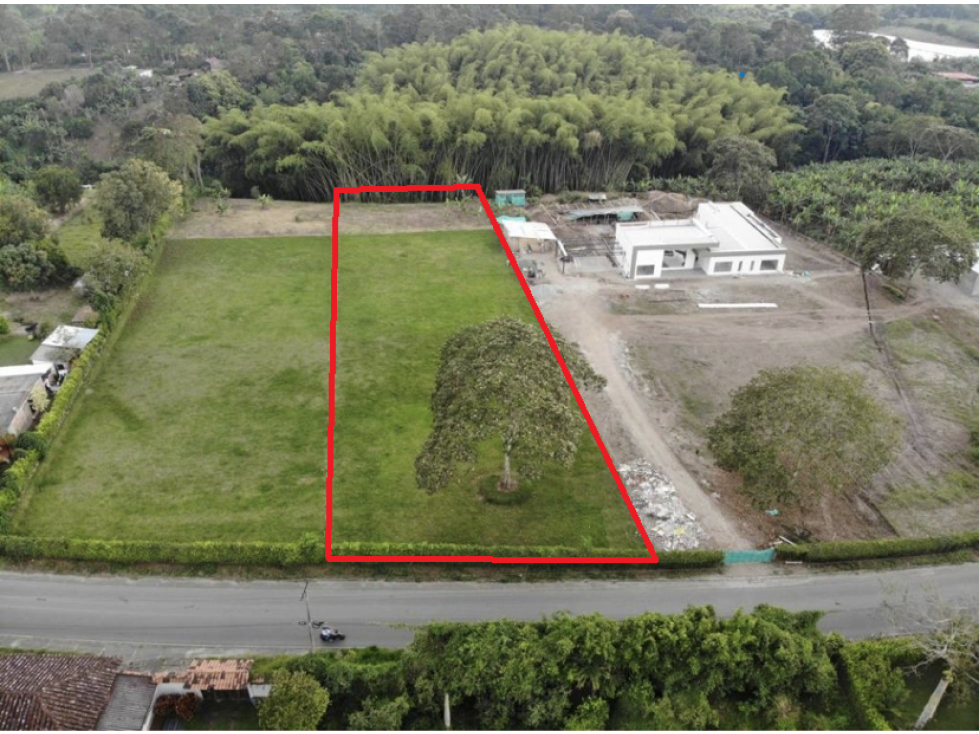 VENTA DE LOTE VIA ARMENIA PUEBLO TAPAO