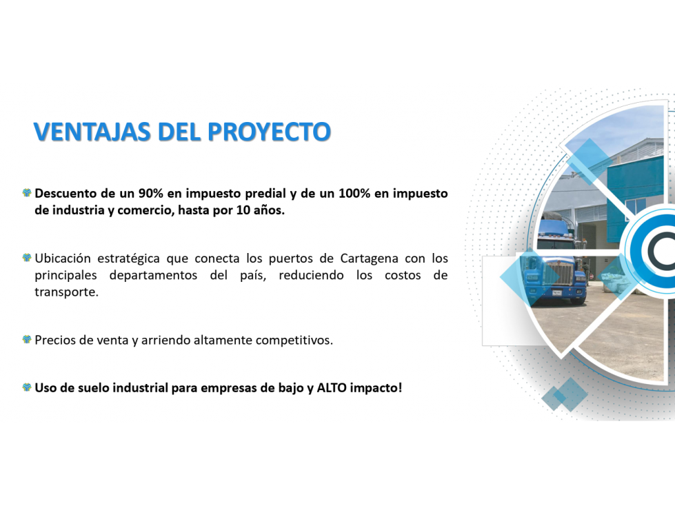 Lote en Venta en Parque Industrial Santacruz Cartagena — foto 3