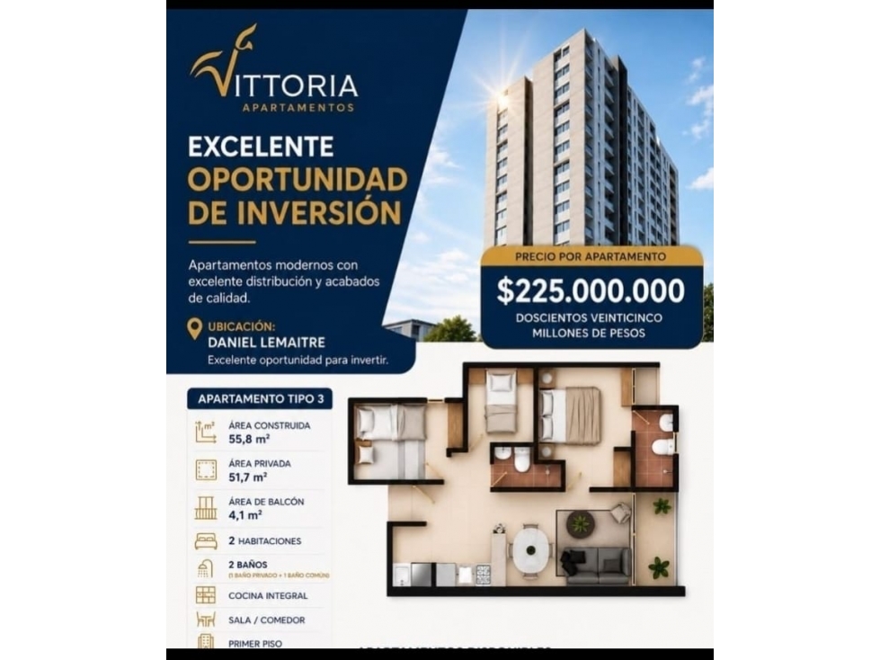 Cesion venta apto Barrio Canapote
