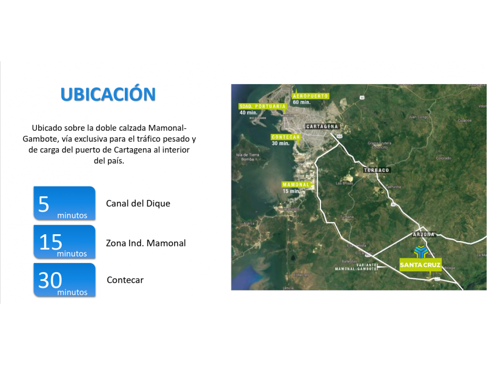 Lote en Venta en Parque Industrial Santacruz Cartagena — foto 2