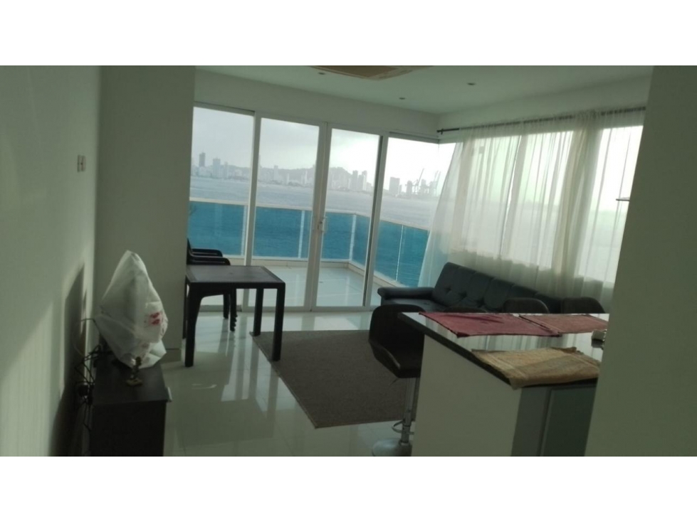 VENDO APARTAMENTO AMOBLADO DE LUJO CON VISTA A LA BAHIA DE CARTAGENA — foto 2