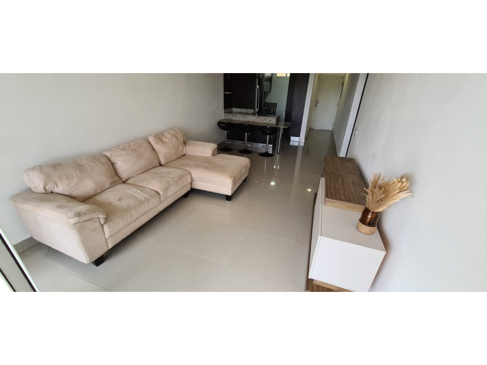 ALQUILER APARTAMENTO SEMI-AMOBLADO ANCON