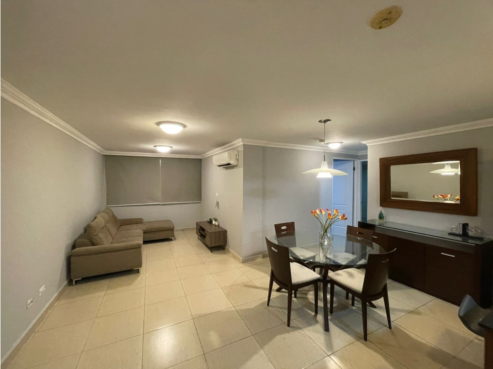 ALQUILER APARTAMENTO SEMI AMOBLADO CARRASQUILLA