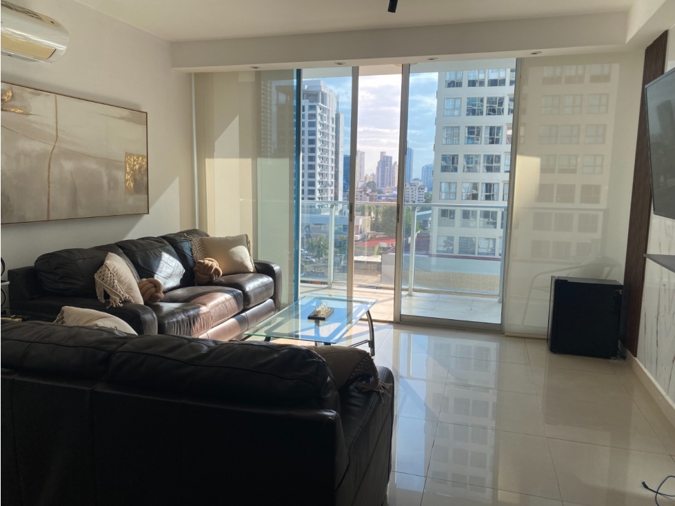 ALQUILER APARTAMENTO OBARRIO AMOBLADO