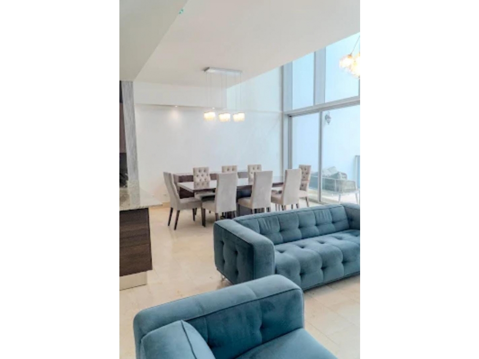 ALQUILER APARTAMENTO PUNTA PACIFICA AMOBLADO