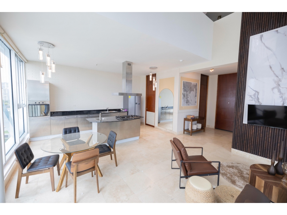 ALQUILER APARTAMENTO TIPO LOFT AMOBLADO PUNTA PAITILLA