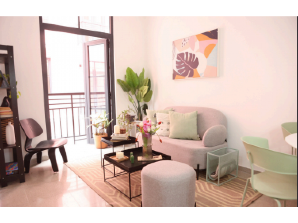 VENTA APARTAMENTO CASCO VIEJO AMOBLADO
