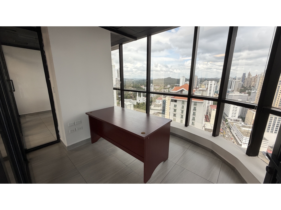 ALQUILER DE OFICINA AMOBLADA EN PLAZA BANCO GENERAL, CALLE 50 — foto 2