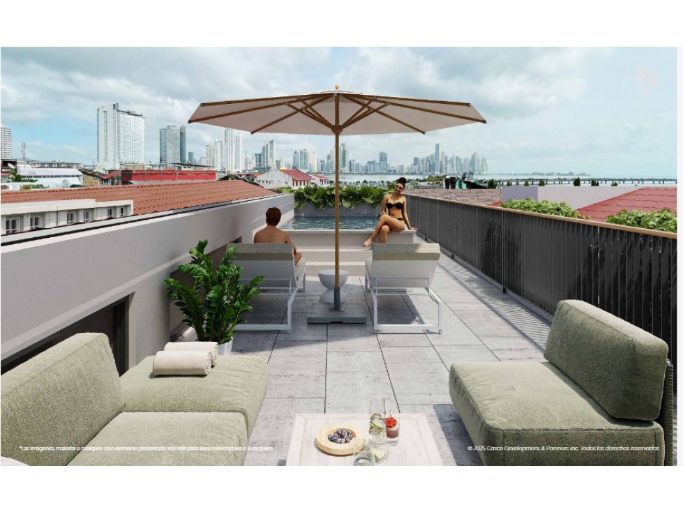 VENTA DE APARTAMENTO AMOBLADO PH CASA LOPEZ , CASCO ANTIGUO