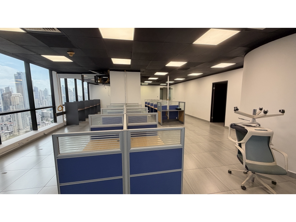ALQUILER DE OFICINA AMOBLADA EN PLAZA BANCO GENERAL, CALLE 50
