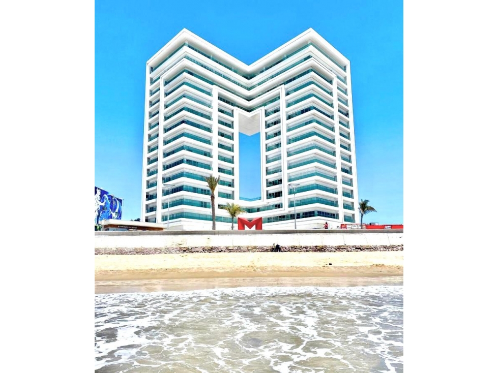 Departamento Amueblado en Torre EME, en el Malecón de Mazatlán