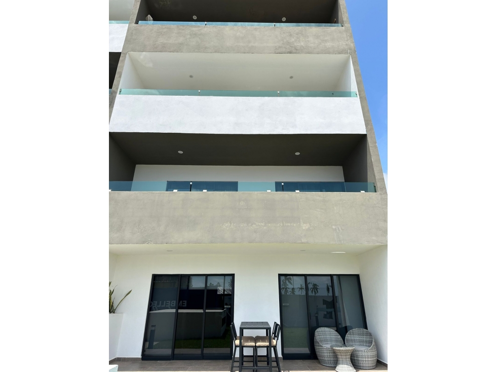 Depto Amueblado en venta en planta baja en Torre Marina Cerritos - 2