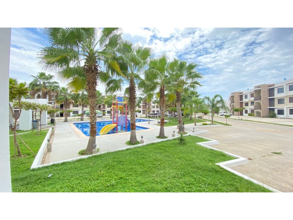 DEPARTAMENTO RENTA MAZATLÁN COTO PRIVADO, ALBERCA - 6