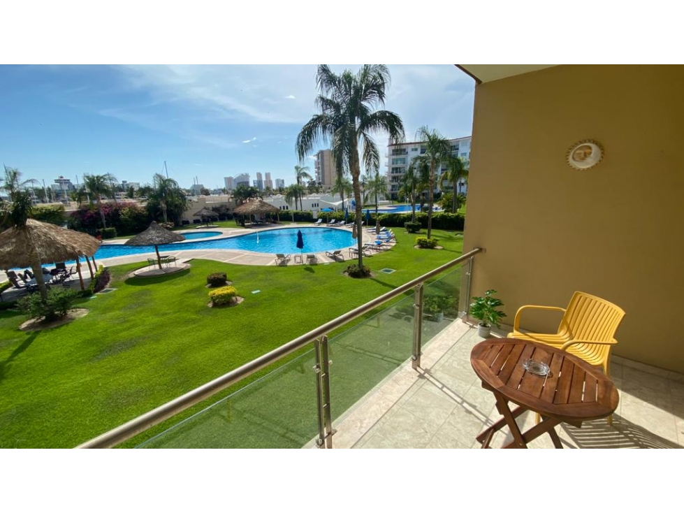 DEPARTAMENTO EN RENTA EN MAZATLÁN DE 3 RECÁMARAS EN MARINA DE YATES - 2