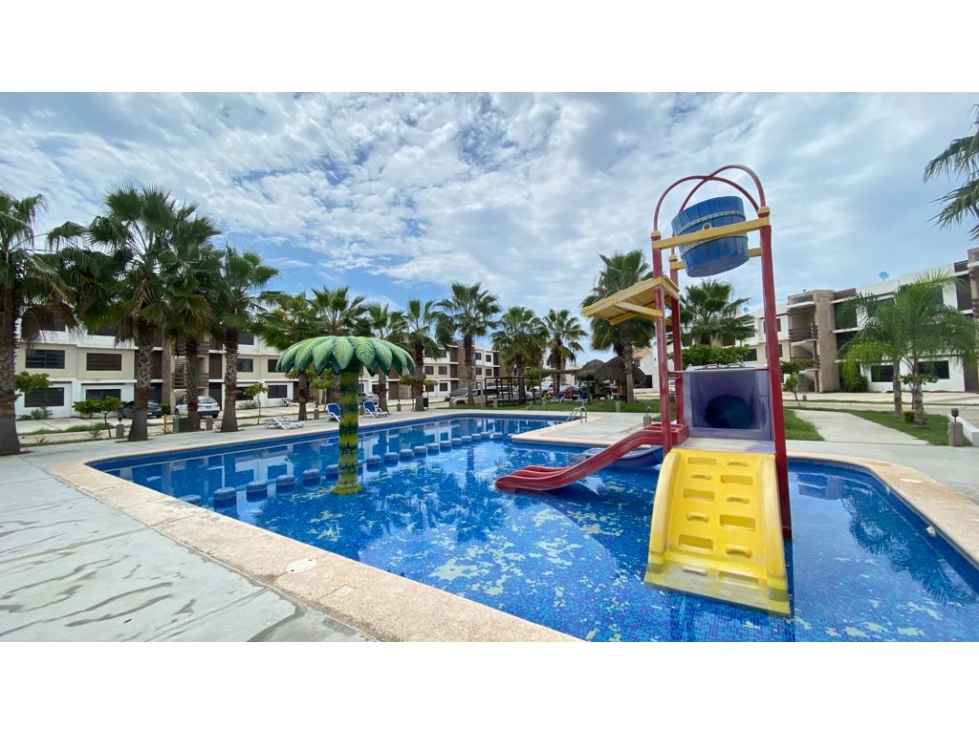 DEPARTAMENTO RENTA MAZATLÁN COTO PRIVADO, ALBERCA - 3
