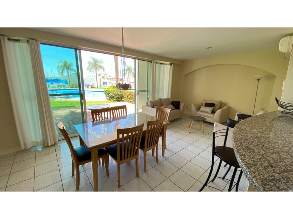 DEPARTAMENTO EN RENTA EN MAZATLÁN, MARINA, 3 RECÁMARAS. — foto 4