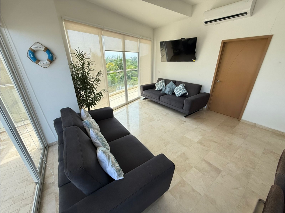 DEPTO RENTA EN MAZATLÁN 3 RECS CERCA PLAYA, MARINA PLATINO PLUS — foto 4