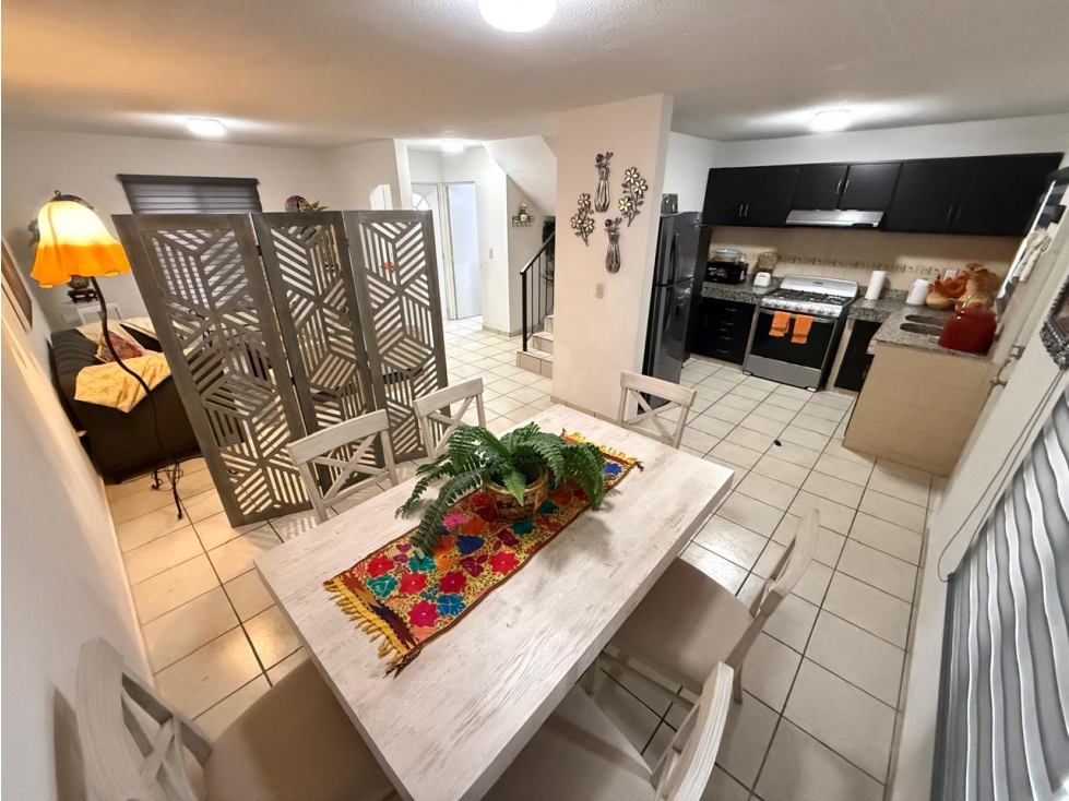 CASA EN RENTA AMUEBLADA 2 RECS EN FRACC. PRIVADO BUENA UBICACIÓN — foto 4