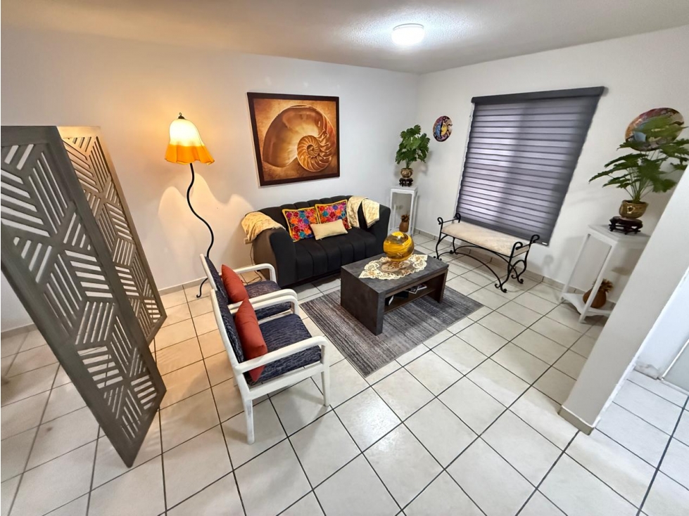 CASA EN RENTA AMUEBLADA 2 RECS EN FRACC. PRIVADO BUENA UBICACIÓN — foto 6