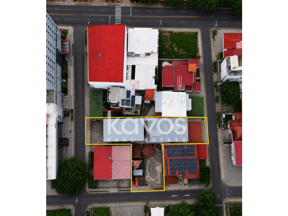 Venta de Edificios y Terreno con salida a 3 calles en San Francisco