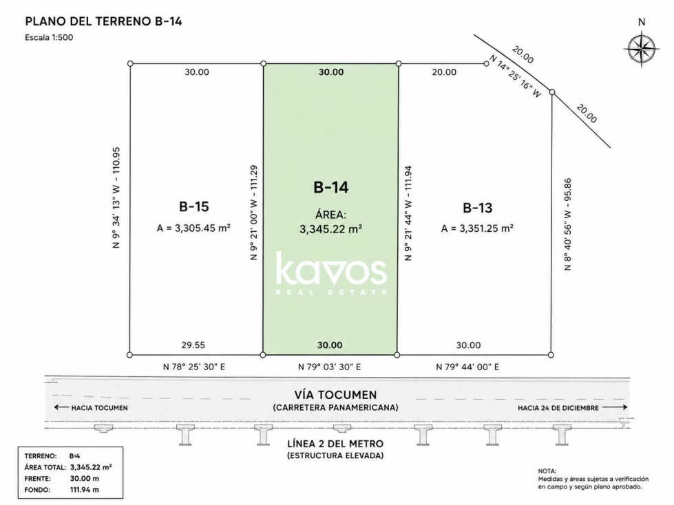 Terreno comercial en venta sobre Vía Tocumen frente al Metro — foto 6
