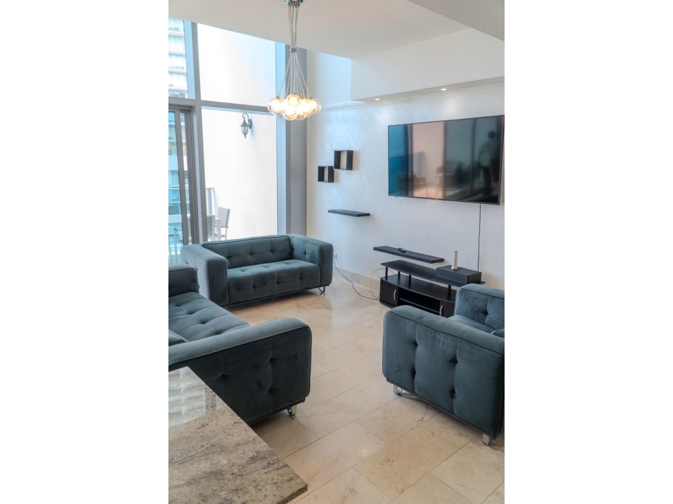 ALQUILER APARTAMENTO AMOBLADO PUNTA PACIFICA