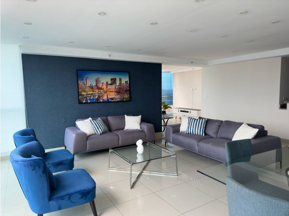 VENTA PENTHOUSE AMOBLADO COSTA DEL ESTE