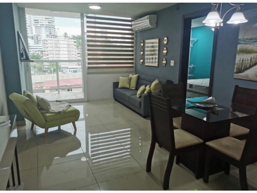 VENTA APARTAMENTO AMOBLADO BELLA VISTA